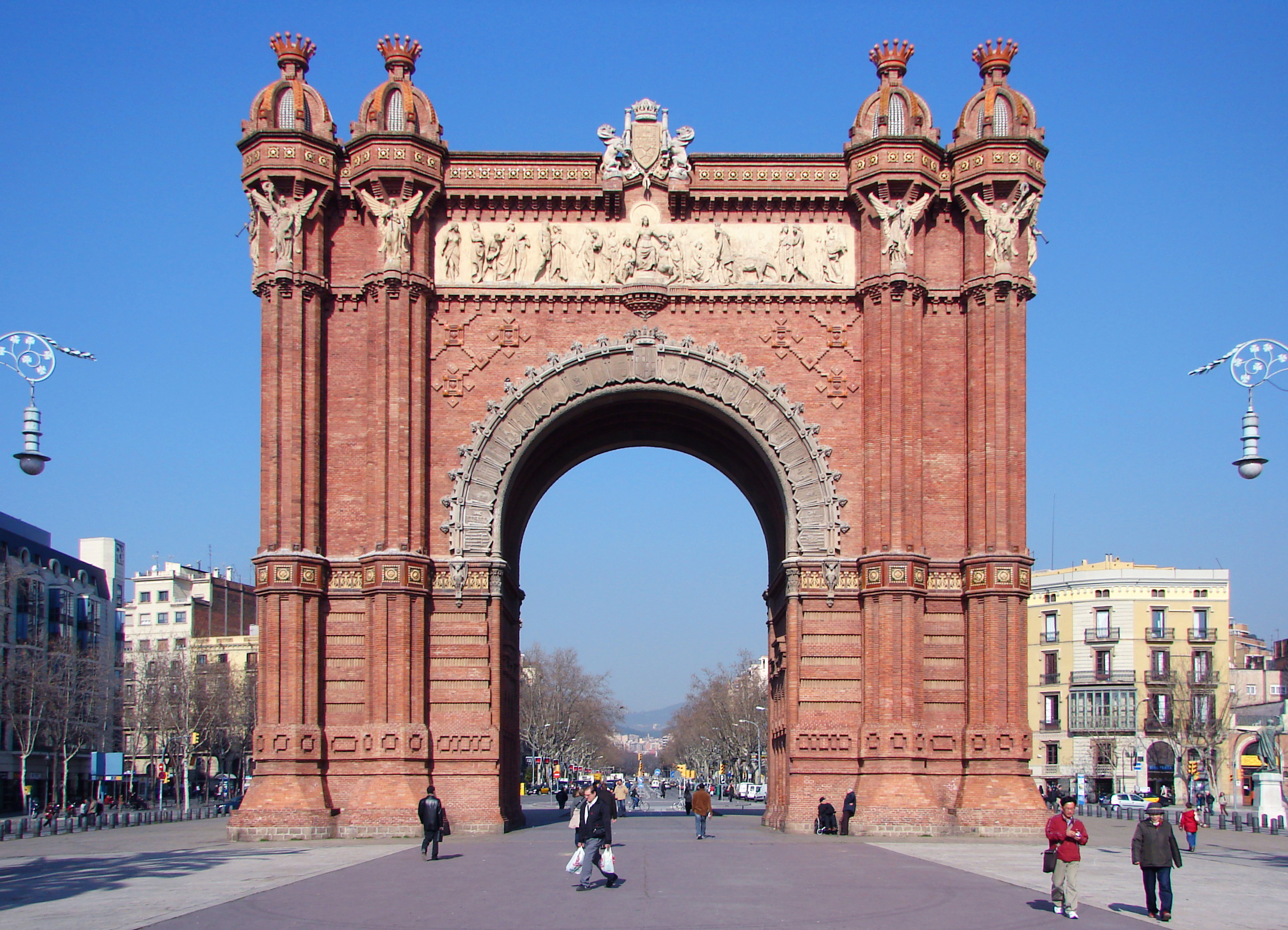 Barcelona's Arc de Triomf