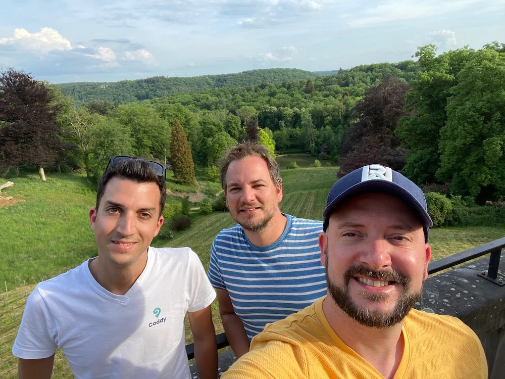 Coddy founders Didier Boulvin, Sébastien Balieu and Stéphane Draux.