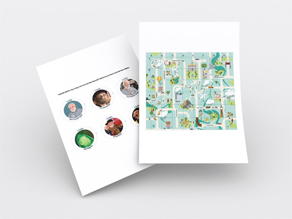 Gift card box to print