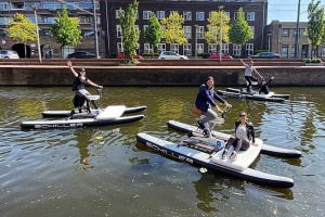4. Riding a bike...on the water! ๐ฆ