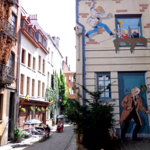 3. Comic strip route