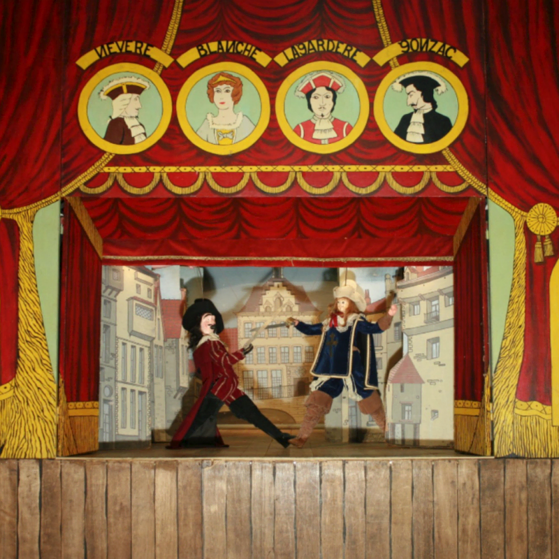 6. Puppet Show at the Royal Theatre of Toone