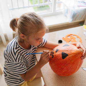 7. Voorbereiding voor het Halloween feestje
