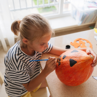 7. Preparing for the Halloween party