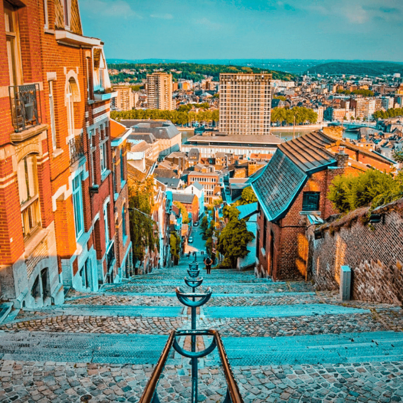 12. Montagne de Bueren à Liège