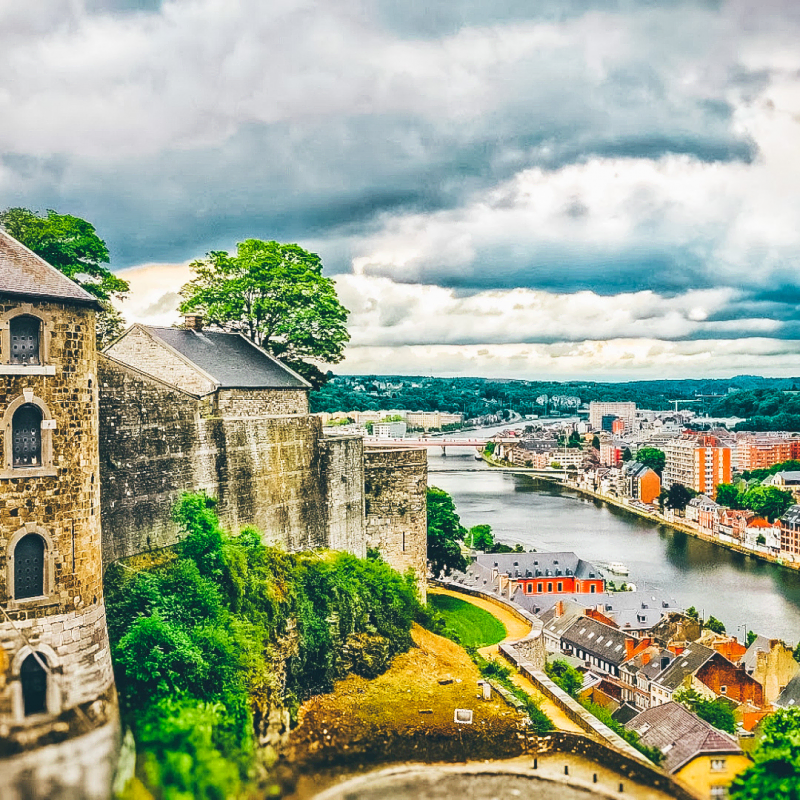 Namur, from the Citadel