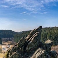 6. La réserve naturelle d’Eifel et le rocher du Bieley
