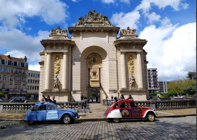 5/ Visite de Lille en 2CV