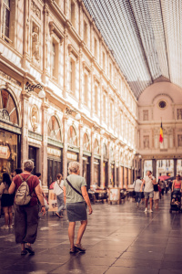 Crime aux Galeries Royales Saint Hubert