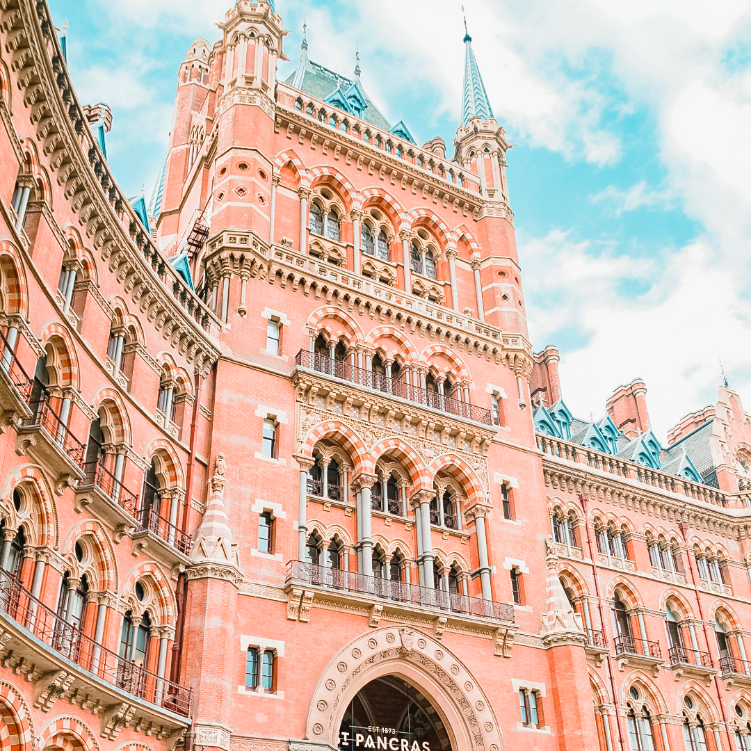 St Pancras railway station - London