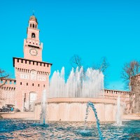 4) Visite le château des Sforza