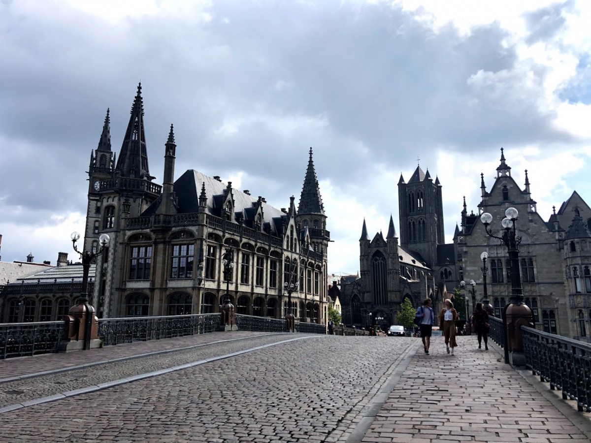 Le Pont Saint-Michel - Gand