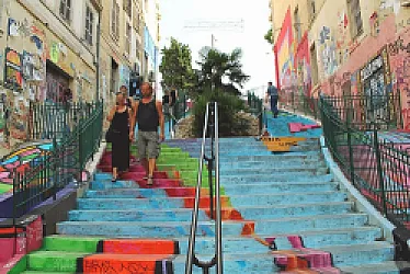 Escaliers du Cours Julien