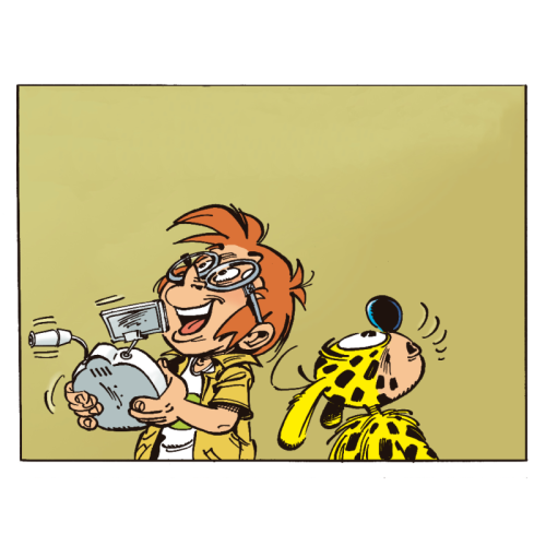 Un héros de bande dessinée 📙